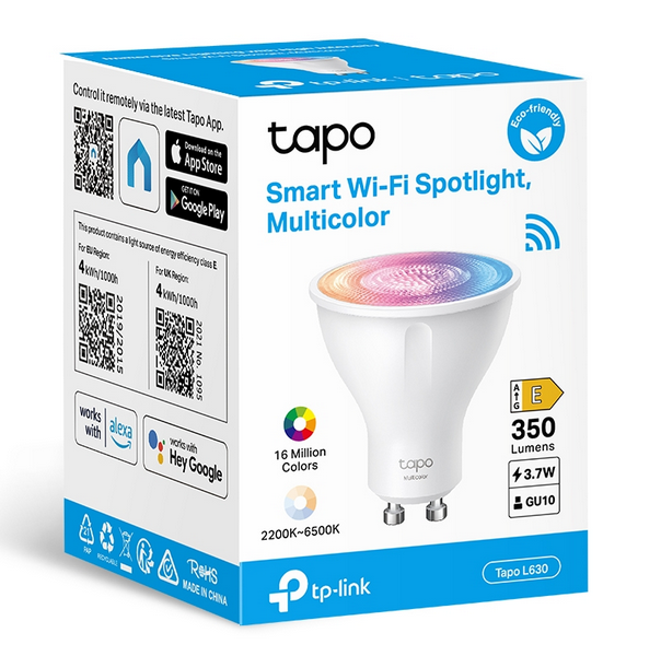 TP Link Smart Wi-Fi Spotlight, Multicolor