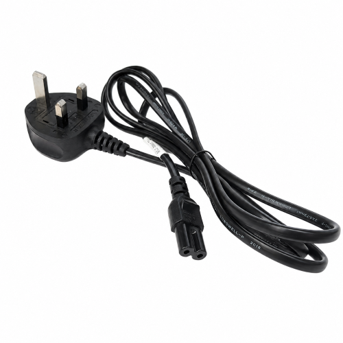 UK 3Pin Plug to C7 1.8m (1.5mm²) with Safety Mark