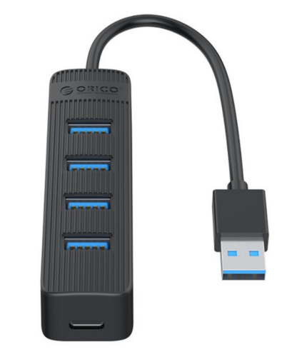 Orico 4 Port USB3.0 Hub with USB-C Power Supply Port