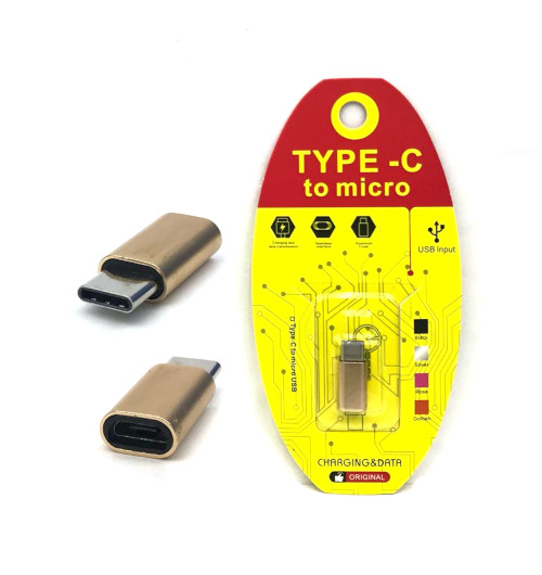 Type C to Micro USB Jack Adaptor
