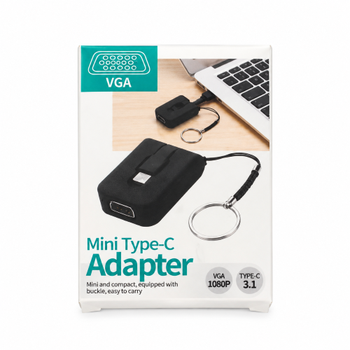 Type-C to VGA mini adapter