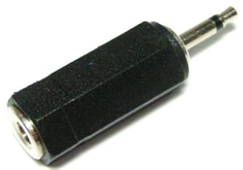 3.5mm Mono Plug to 2.5mm Mono Jack
