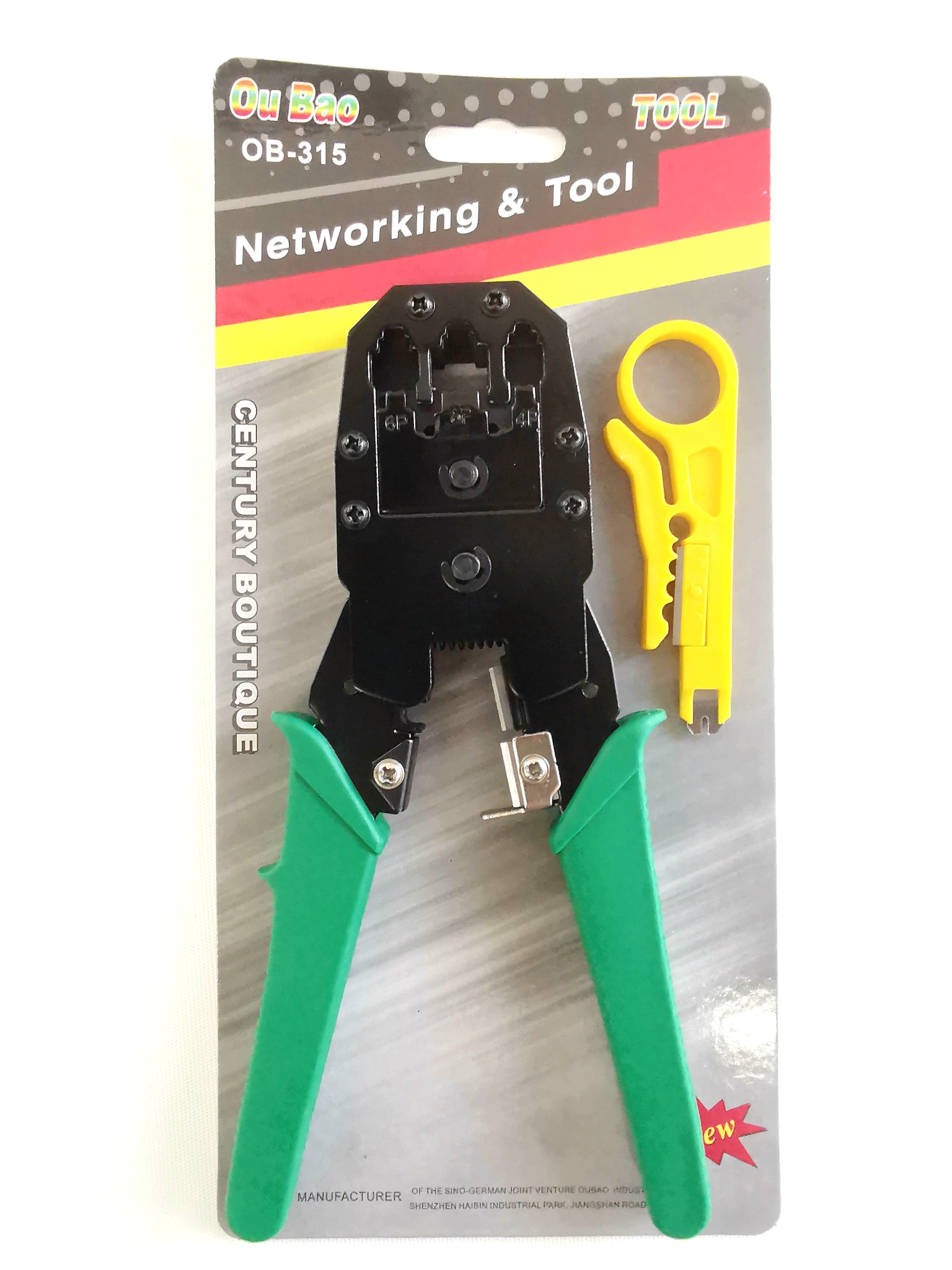 Crimping Tool HT-315 for 4/6/8P with Cable Stripper