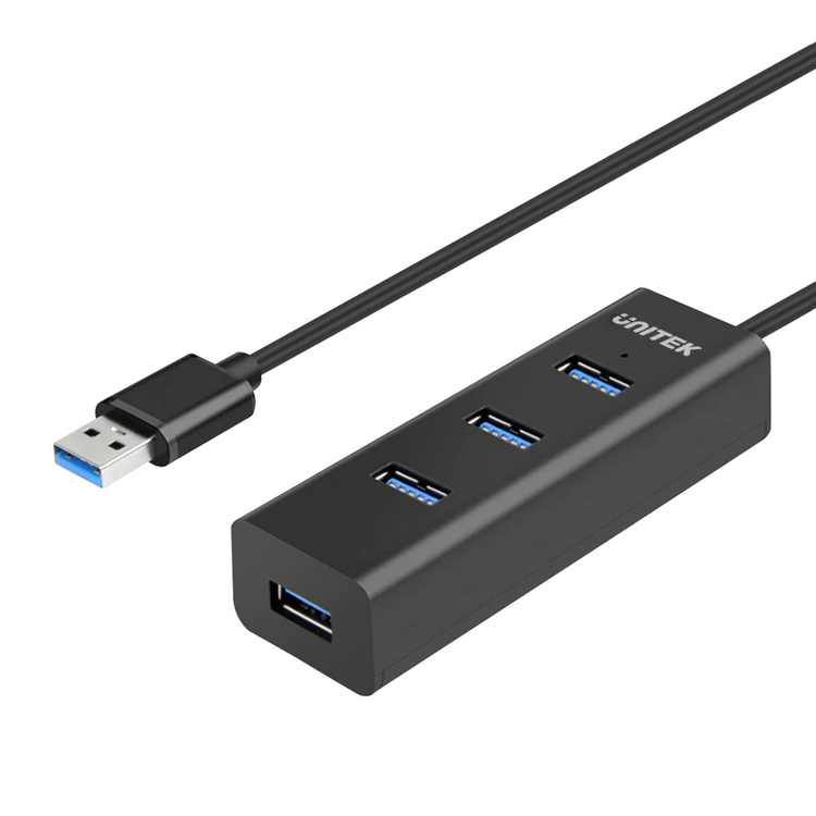 Unitek 4 Port USB3.0 Hub with Micro USB Power Port