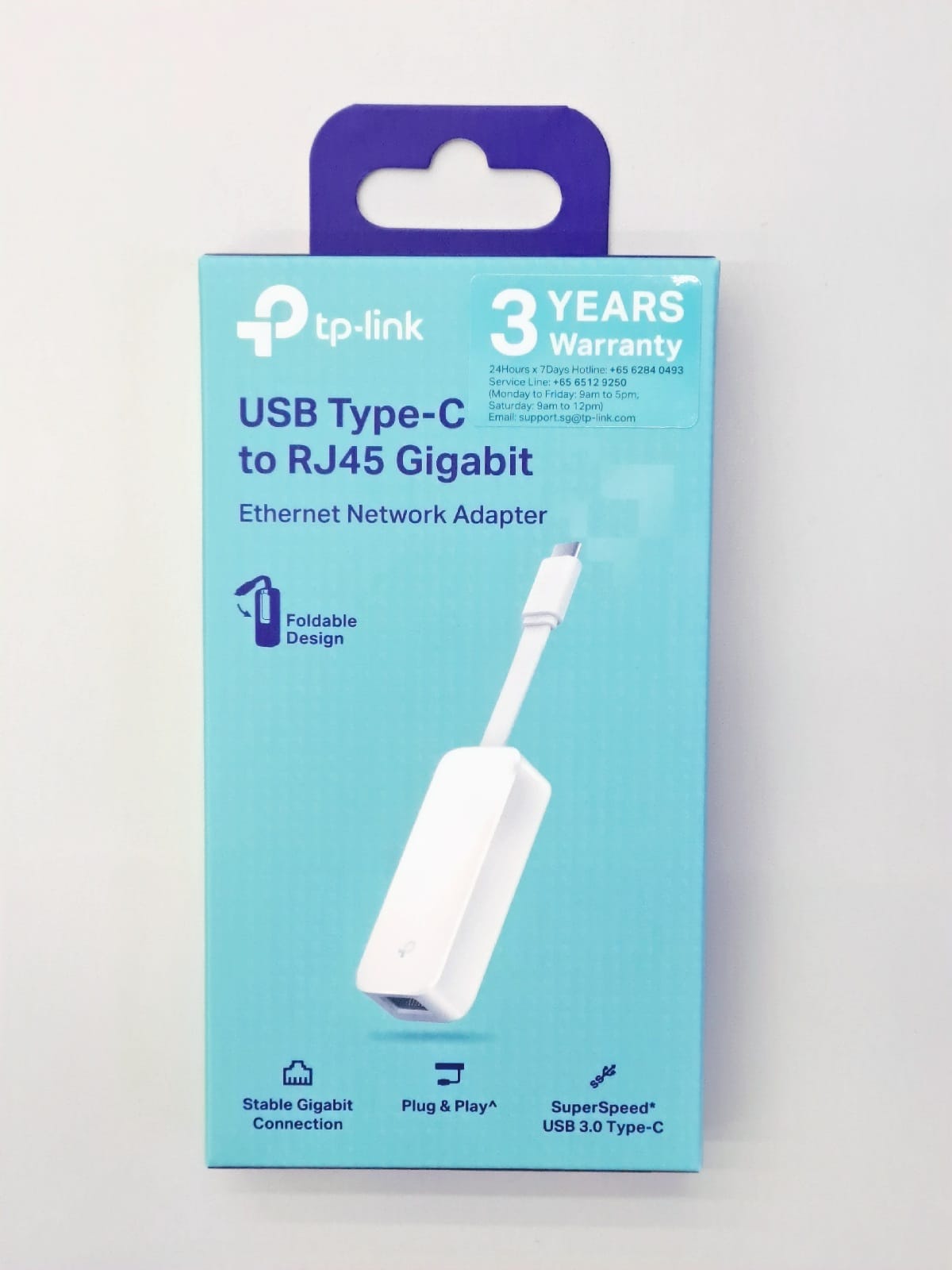 TP Link USB Type-C to RJ45 Gigabit Ethernet Network Adapter