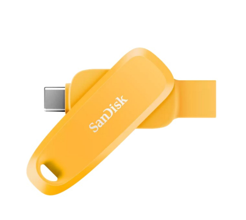 SanDisk Phone Drive for Android 256GB USB A&C (Yellow)