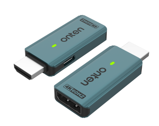 onten 4K60Hz HDMI Male to DisplayPort Female Adapter