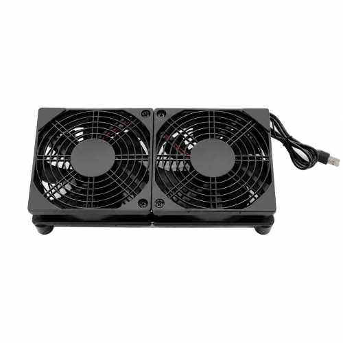 USB Double Fan 0486 12x12cm