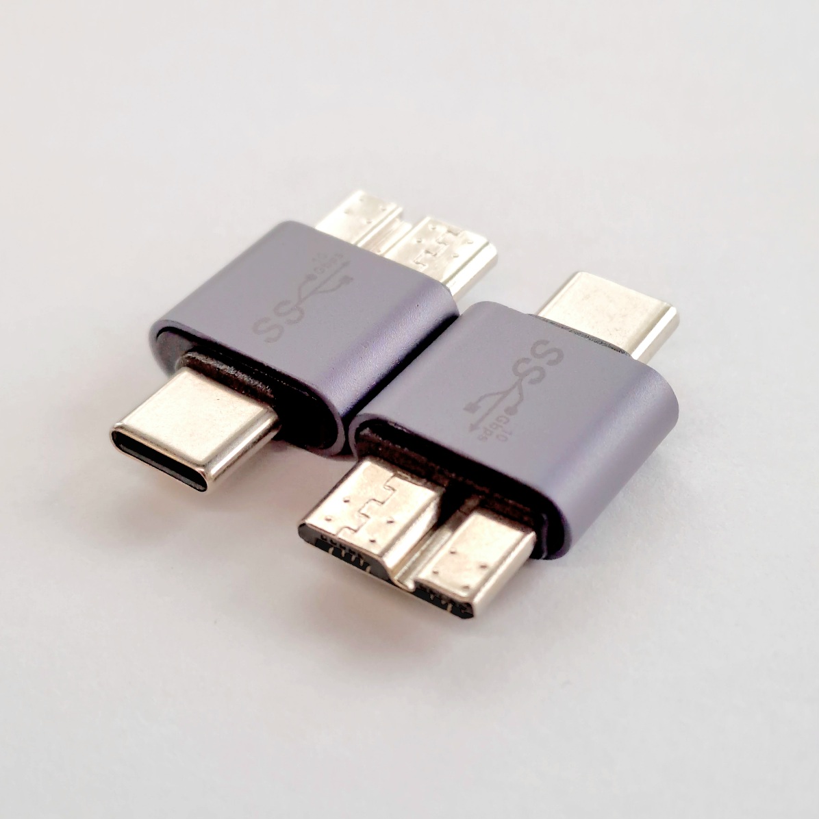 USB 3.0 Micro B Male to Type C Male Adaptor