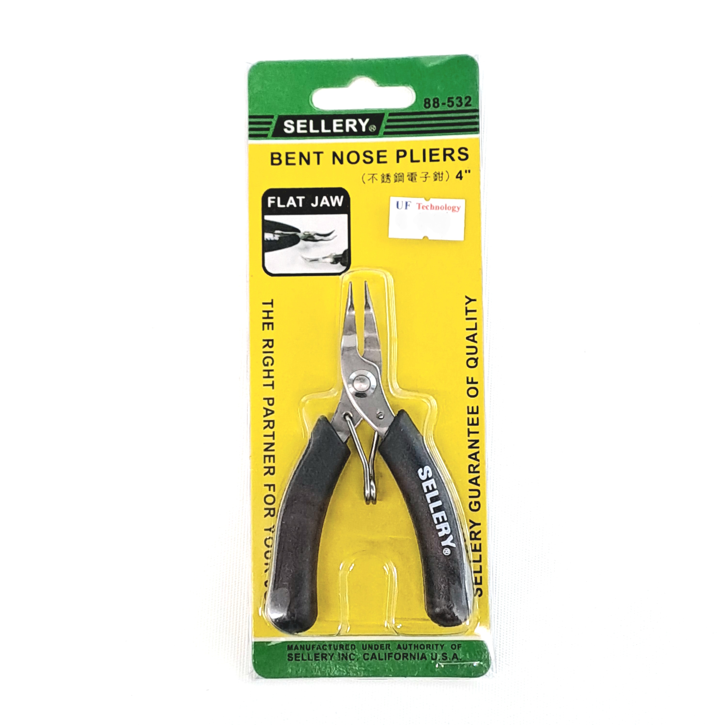 Sellery 88-532 Precision S/S Bend Nose Pliers 4''