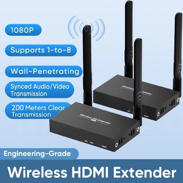 200m HDMI Wireless Extender 1 to 1