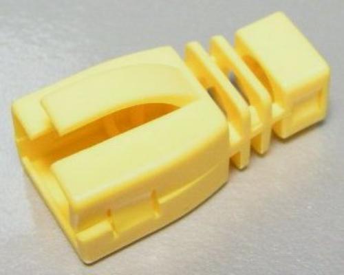 RJ45 Cable Boot Clip Type Yellow