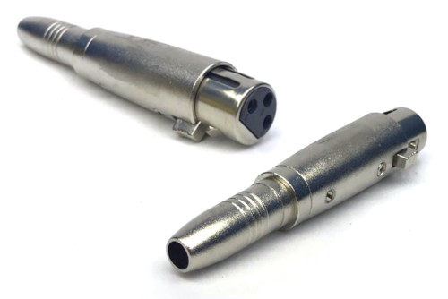 XLR 3 Pin Jack to 6.3mm Audio Jack Stereo
