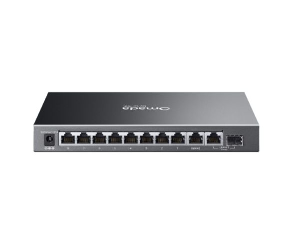 TP Link Omada 10-port Gigabit Easy Managed Switch with 8-port POE