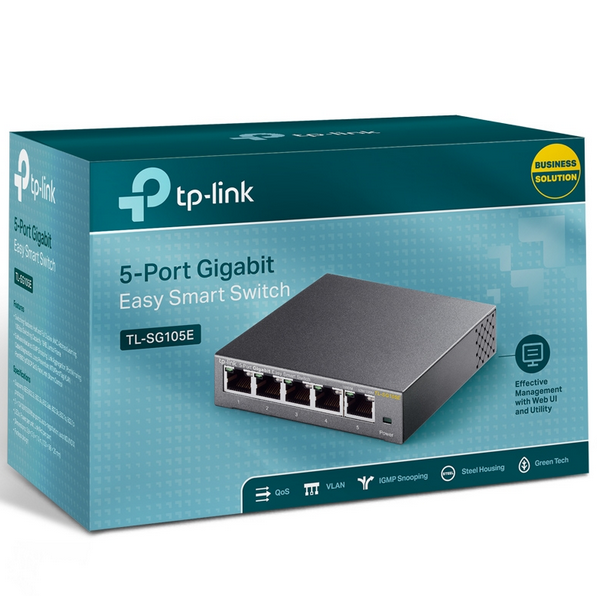TP Link 5-Port Gigabit Easy Smart Switch