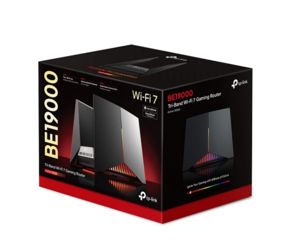 TP Link BE19000 Tri-Band Wi-Fi 7 Gaming Router