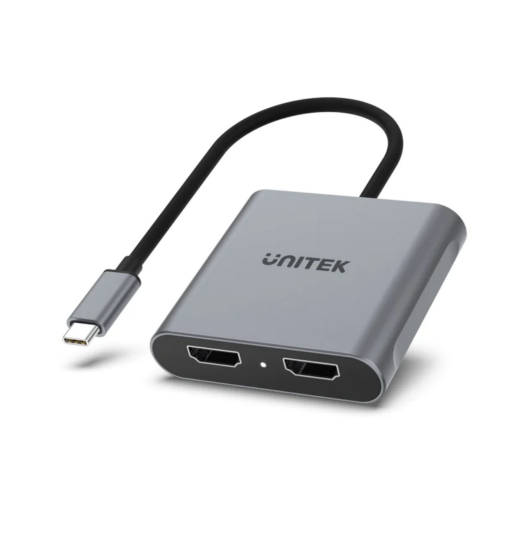 Unitek USB-C to Dual HDMI 2.0 4K60Hz Adapter with MST Dual Monitor
