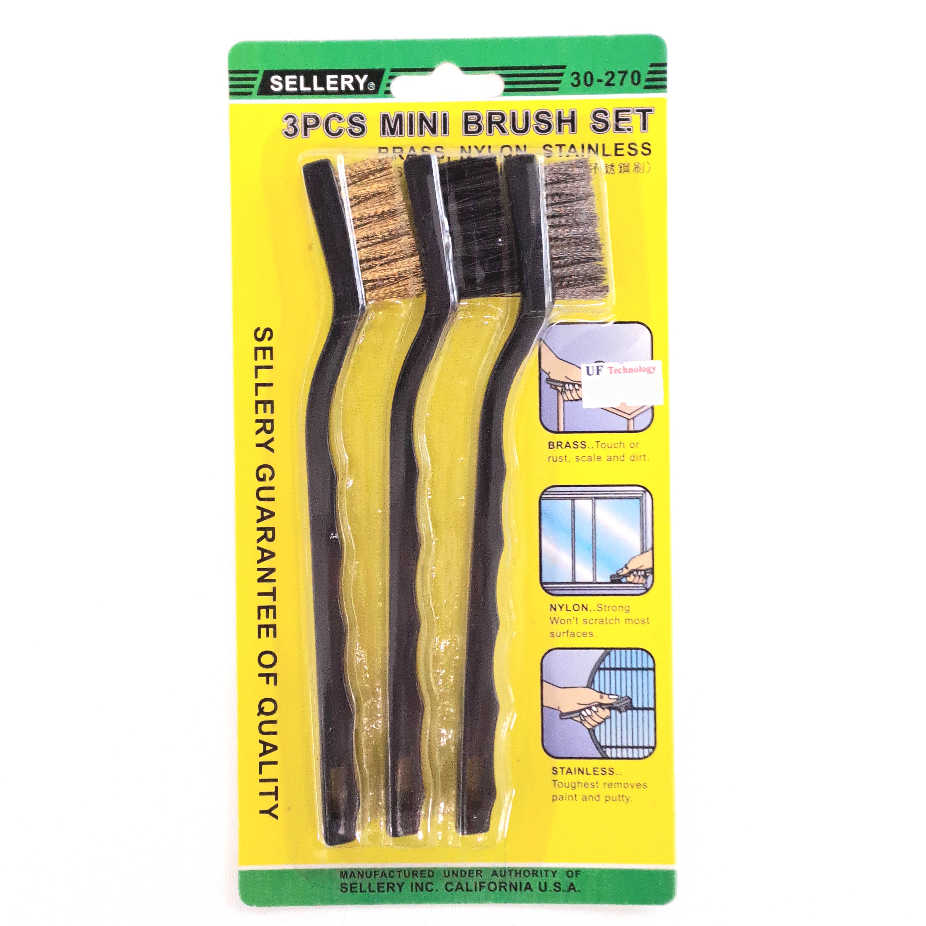 Sellery 30-270 Miniature Brush Set Size:16mm
