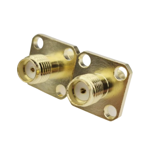 SMA Female to SMA Female Panel Mount