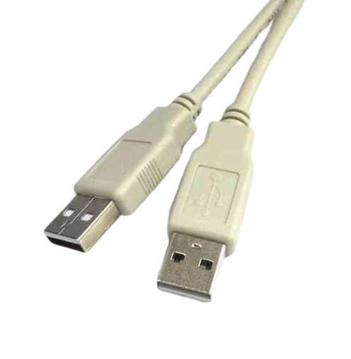 USB 2.0 AM to AM Cable 5m Beige