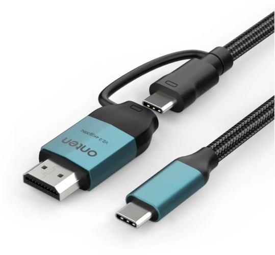 onten USB-C to USB-C & 4K30HZ HDMI Cable 2m