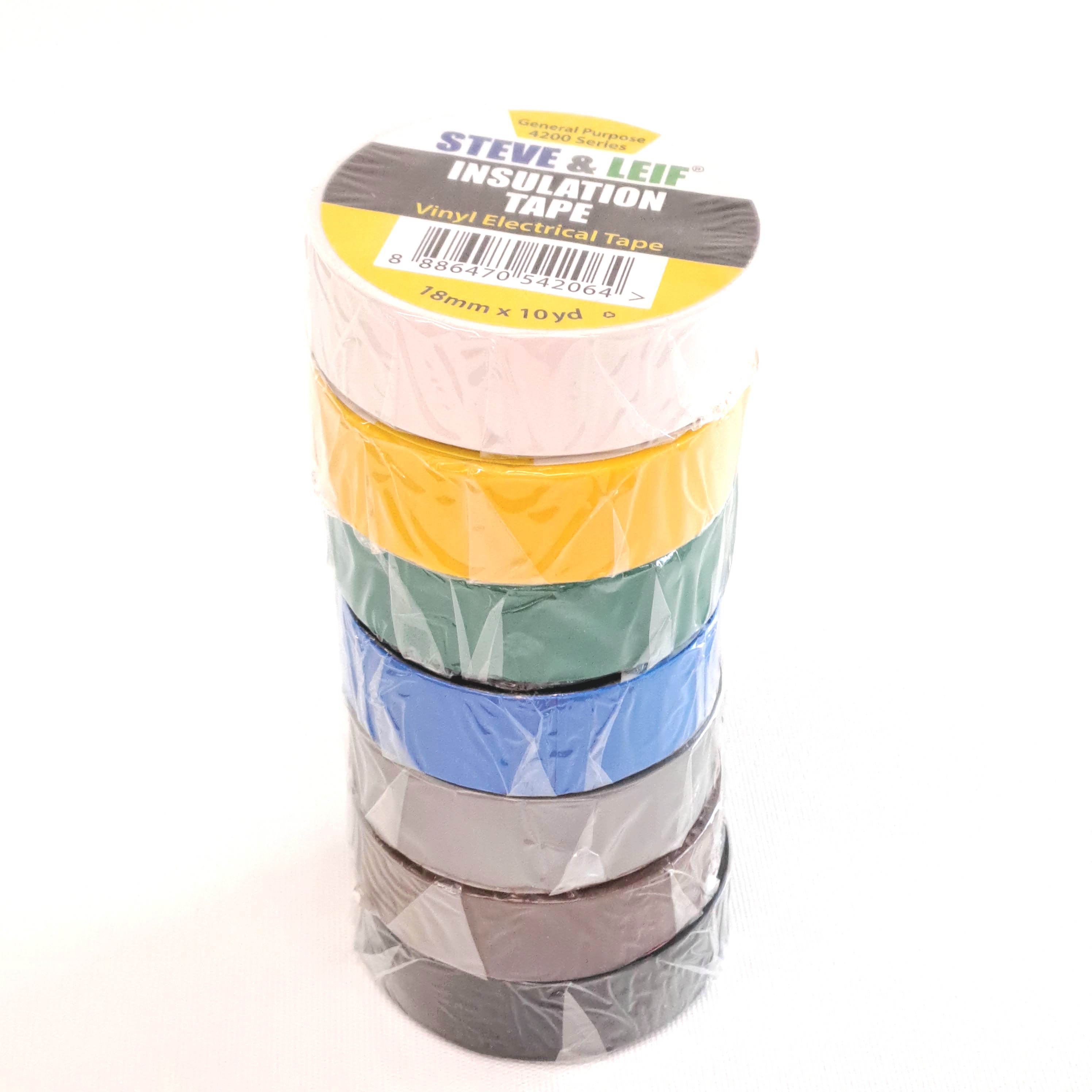 S&L Yellow Insulation Tape 18mm x 10 yards