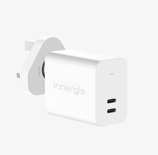 Innergie 30W Dual USB-C (Type C) Charger