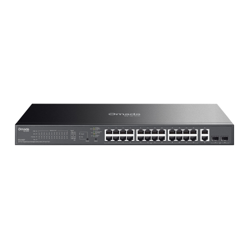 TP Link Omada 28-Port Gigabit Easy Managed Switch with 24-Port PoE+