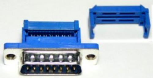 D-Sub I.D.C. Type 15 Pin Plug