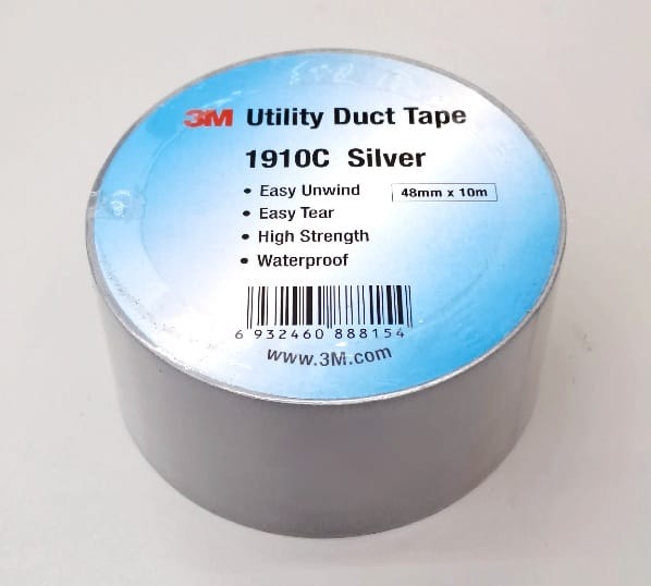 3M Utility Duct Tape 48mm x 10m Silver