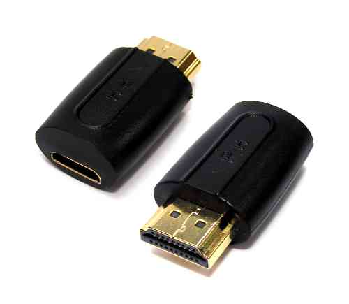 HDMI type C Jack to A Plug (Mini HDMI Female to HDMI Male) Adaptor 