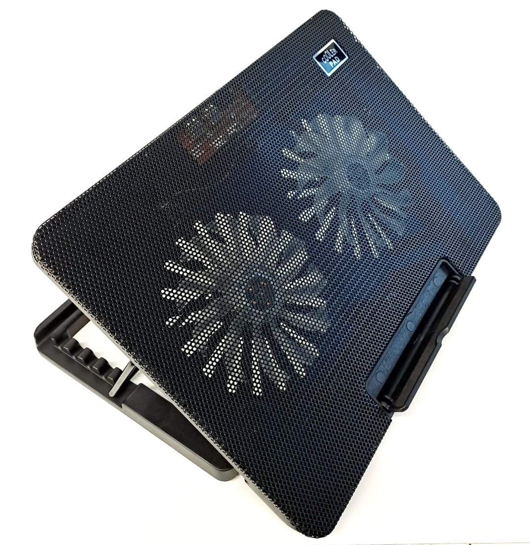 Dual Fan Adjustable Notebook Cooling Pad