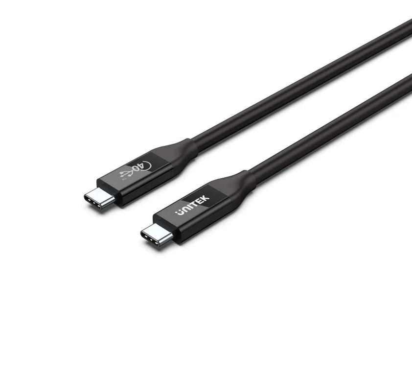 Unitek USB4 Cable, support 40Gbps data/8K60Hz Display/100W charging (0.8M)