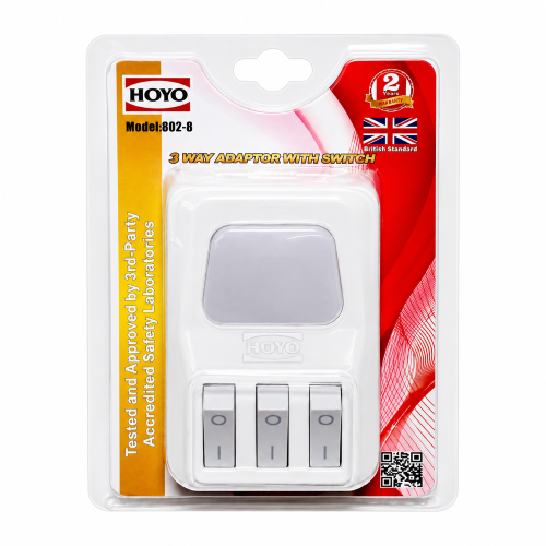 HOYO 3 Way Switches Multi Way Adaptor