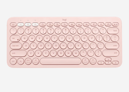 Logitech K380 Multi-Device Bluetooth Keyboard Rose