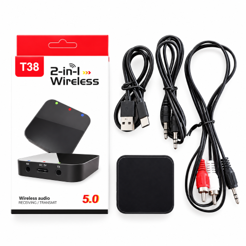 Bluetooth Audio Receiver and Transmitter T38