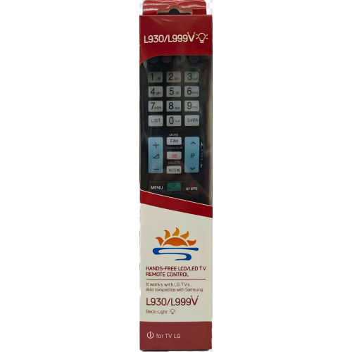 Systo Sun L930/L999V Universal Remote Control For LG TVs