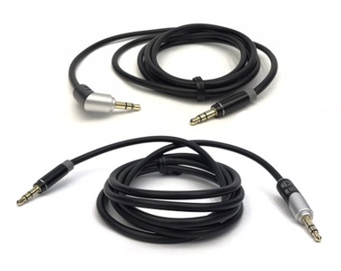 2.5mm Rotatable Stereo Plug to 3.5mm Stereo Straight Plug Cable 1.5m