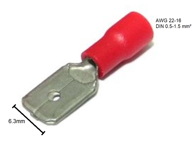 MDD1-250 Plug Disconnector (Red)