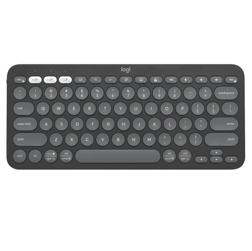 Logitech K380S Pebble Keys 2 Bluetooth Keyboard Graphite
