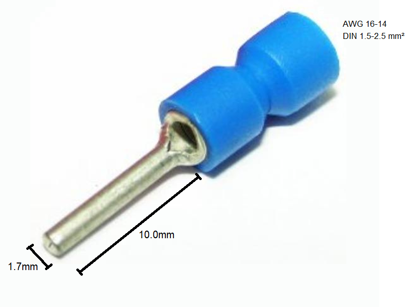 PTV2-10 Pin Insulated Terminals