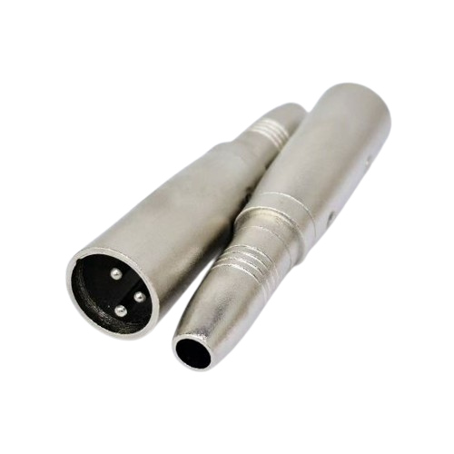 XLR Plug 3 Pin to 6.3mm Audio Jack Mono