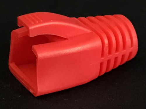 Cat 7 RJ45 Boot (8.0mm)-Red