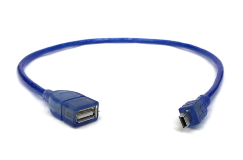 Mini USB 5 Pin Male to USB Jack OTG Cable