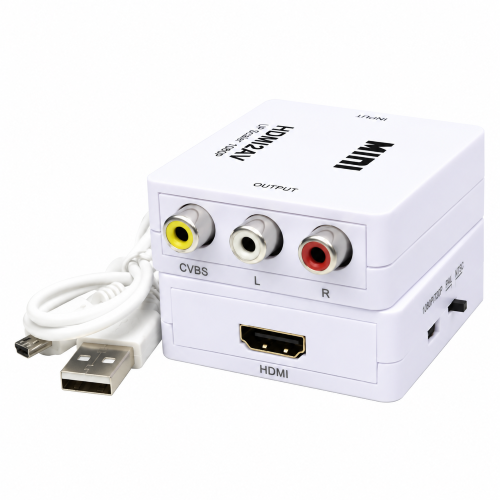 HDMI to AV (RCA) Converter PVC Type