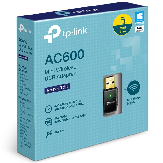 TP Link AC600 Wireless Dual Band USB Adapter