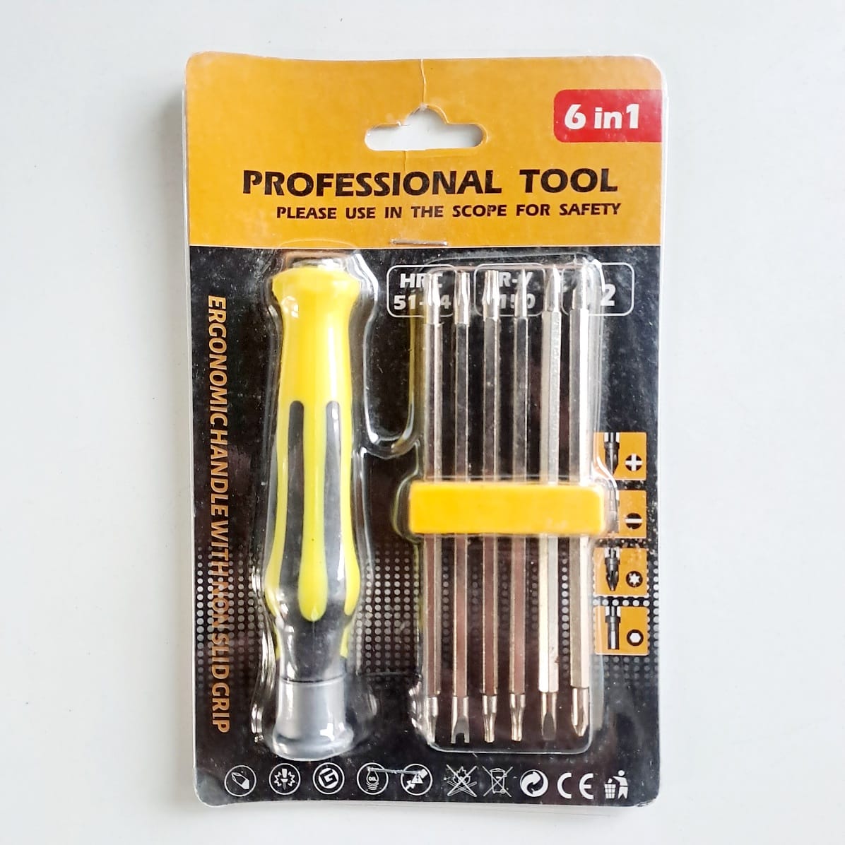 6 IN 1 Professional Multi-Bit Tools Set