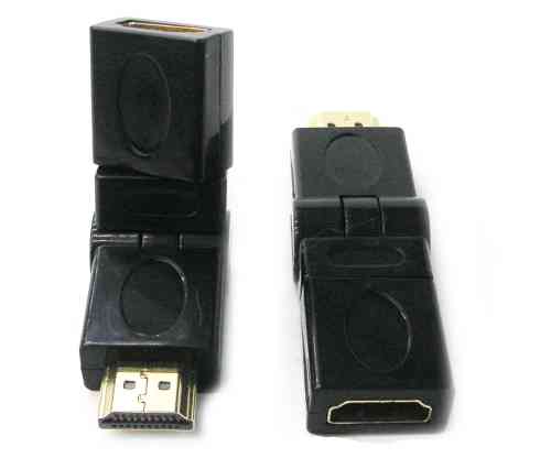 HDMI Plug to Jack Adaptor Rotatable 360 Degrees