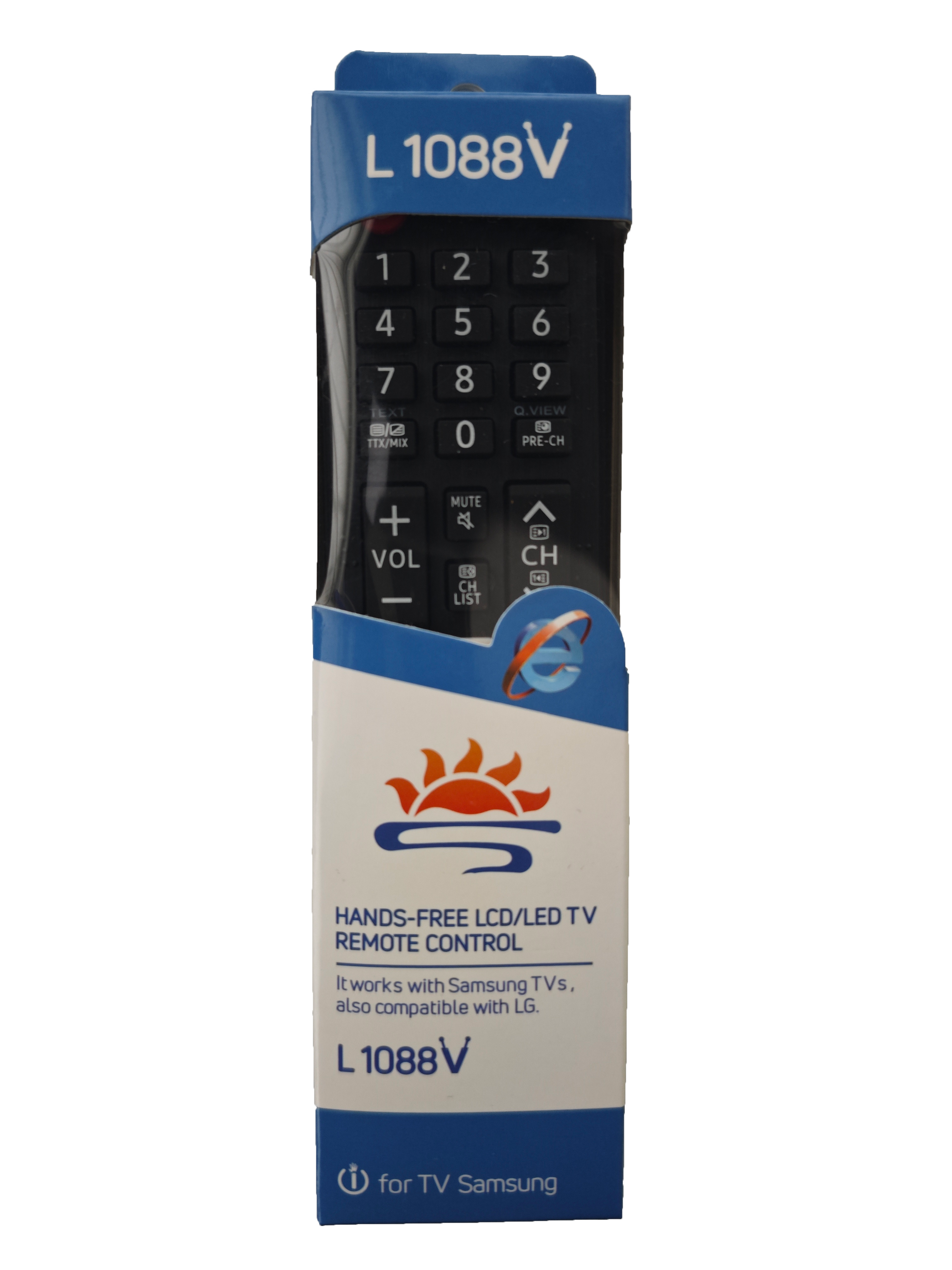 Systo Sun L1088V Universal Remote Control For Samsung TVs & LG TVs