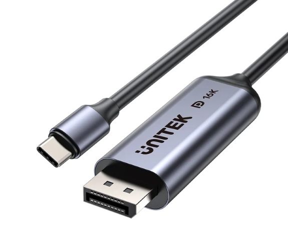Unitek 16K USB-C to DisplayPort Bi-Directional Cable 1.8m